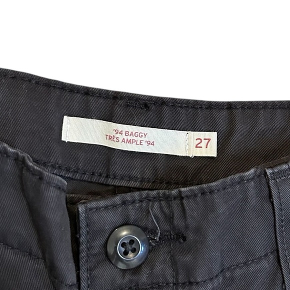 Levi's '94 Baggy Cargo Pants- Women's Relaxed Joggers- Size 27 - Picture 7 of 15